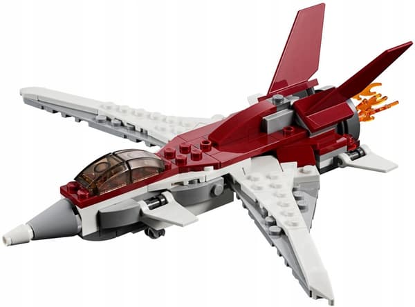 LEGO CREATOR 3W1 31086 SAMOLOT-ROBOTEN STATEK KOSMIC
