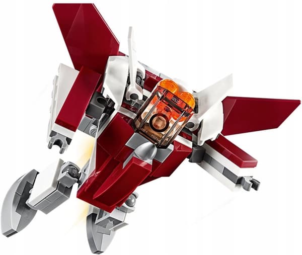 LEGO CREATOR 3W1 31086 SAMOLOT-ROBOTEN STATEK KOSMIC