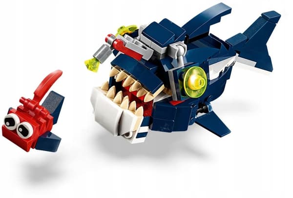 LEGO CREATOR 31088 HAJ OG BLÆKSPRUTTE
