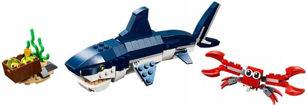 LEGO CREATOR 31088 HAJ OG BLÆKSPRUTTE