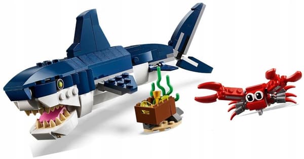 LEGO CREATOR 31088 HAJ OG BLÆKSPRUTTE