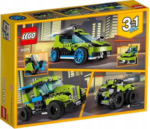 LEGO CREATOR 3 i 1 31074 WRC ATV RALLY CAR butik