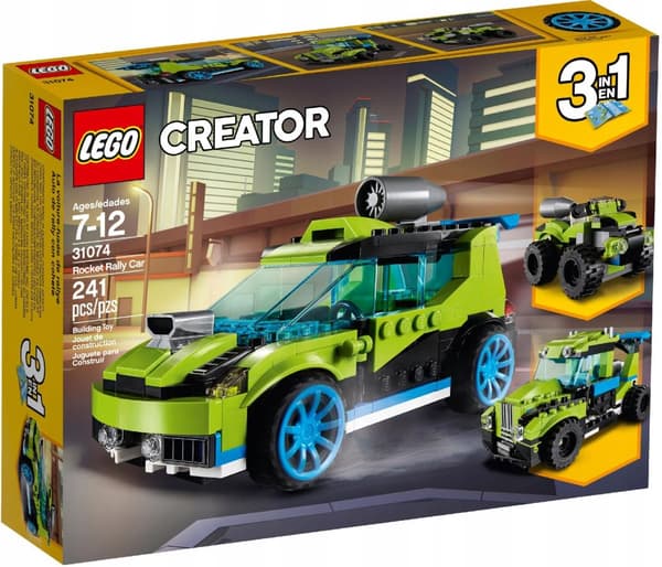 LEGO CREATOR 3 i 1 31074 WRC ATV RALLY CAR butik