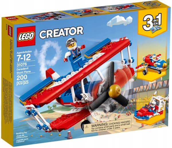 LEGO CREATOR 3 i 1 31076 Biplan Jet