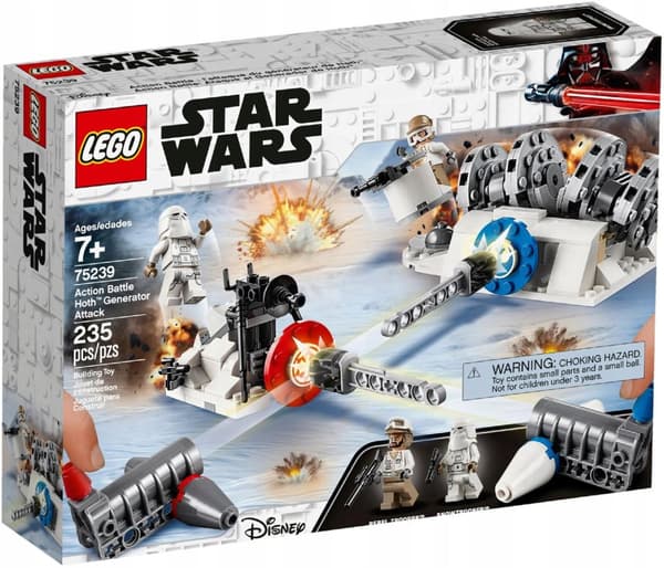 LEGO STAR WARS 75239 ANGREBSGENERATOR PLANET HOTH