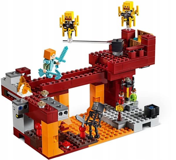 LEGO MINECRAFT 21154 BRIDGE OF FLAMES HELL NETHER