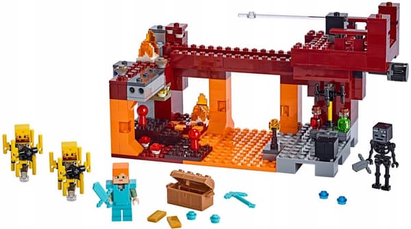 LEGO MINECRAFT 21154 BRIDGE OF FLAMES HELL NETHER