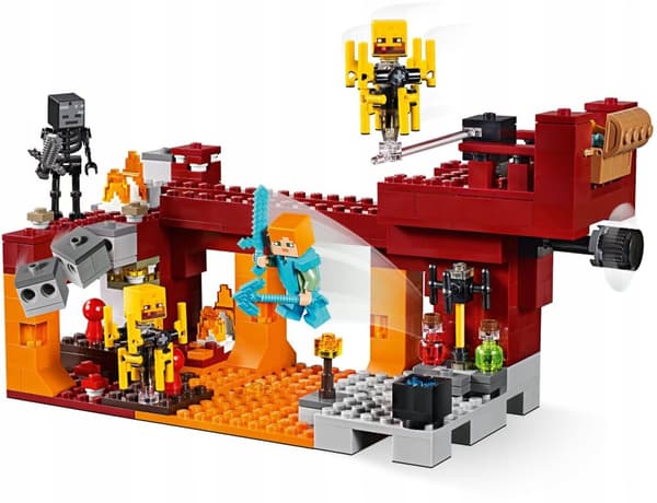 LEGO MINECRAFT 21154 BRIDGE OF FLAMES HELL NETHER