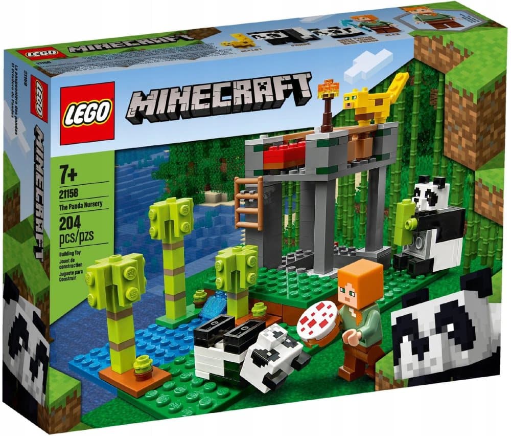 LEGO MINECRAFT 21158 PANDA-LASTENHUONE PANDA PANDA