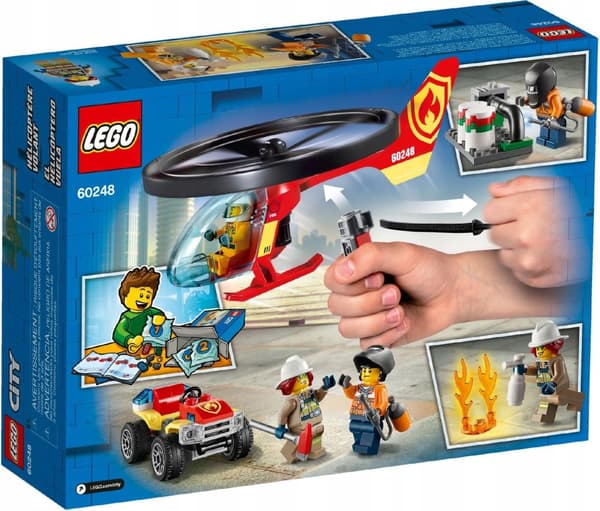 LEGO CITY 60248 BRANDHELIKOPTEROPFYRING