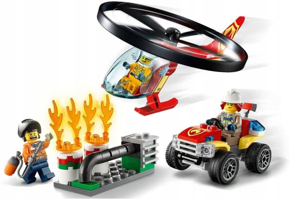 LEGO CITY 60248 BRANDHELIKOPTEROPFYRING