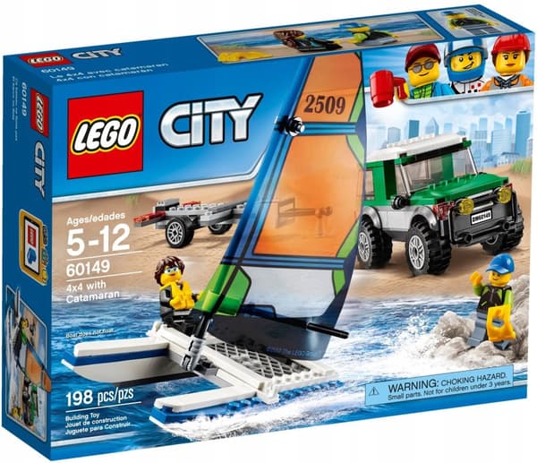 LEGO CITY 60149 SEJLBÅD KATAMARAN WINDSURFING