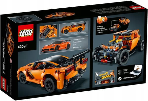 LEGO TECHNIC 42093 CHEVROLET CORVETTE ZR1 HOT ROD