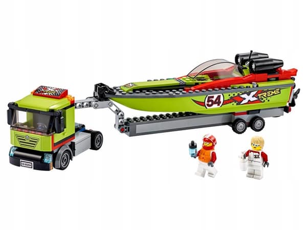 LEGO CITY 60254 LASTBIL LASTBIL BÅT BÅTSPORT