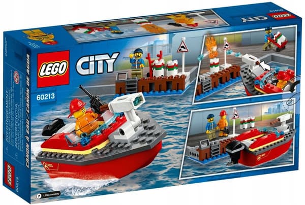 LEGO CITY 60213 BRAND BRANDVÆSEN BRANDMANDSBÅD