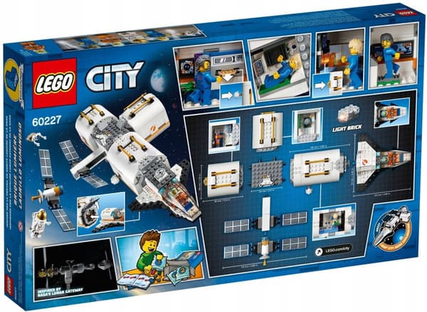 LEGO CITY 60227 RUMSTATION RAKET RUMFÆRGE