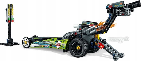 LEGO TECHNIC 42103 DRAGSTER RACERBIL 2-i-1 hot rod