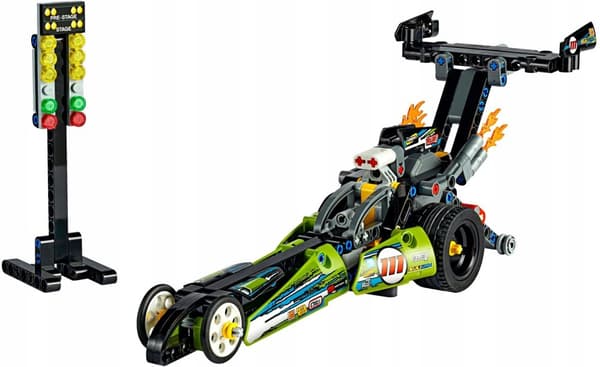 LEGO TECHNIC 42103 DRAGSTER RACERBIL 2-i-1 hot rod