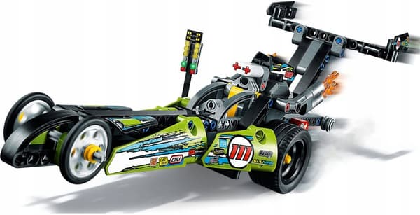 LEGO TECHNIC 42103 DRAGSTER RACERBIL 2-i-1 hot rod