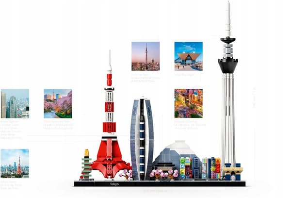 LEGO ARCHITECTURE 21051 TOKIO TOKYO SKYLINE-skepp