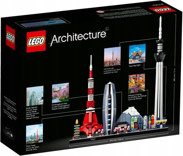 LEGO ARCHITECTURE 21051 TOKIO TOKYO SKYLINE-skepp
