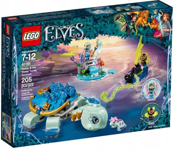 LEGO ELVES 41191 DRAGESKILDPADDE CALYPSO NAIDA FLAGERMUSE