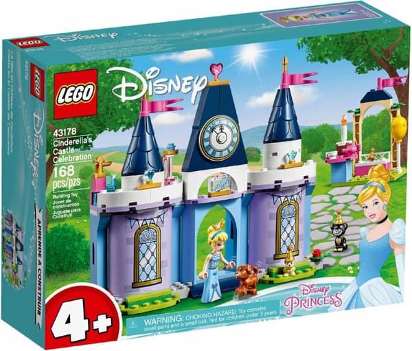 LEGO DISNEY 43178 ASKEPOTTS SLOT ASKEPOTTS BOLD