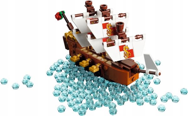 LEGO IDEAS 21313 FLASKESKIB OG BÅD OG BÅD