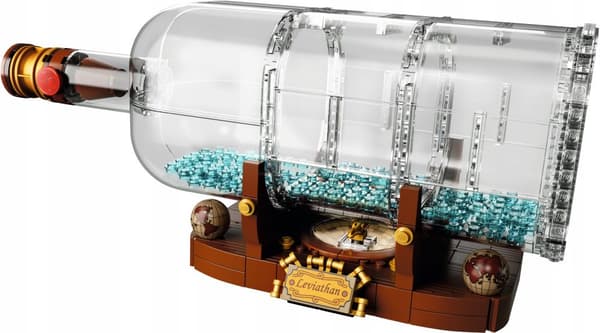 LEGO IDEAS 21313 FLASKESKIB OG BÅD OG BÅD