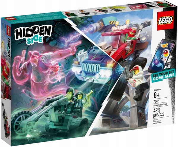 LEGO HIDDEN SIDE 70421 KASKADEBIL. EL FUEGO SPØGELSER