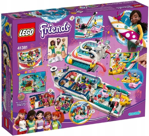 LEGO FRIENDS 41381 LIVBÅT OCH MOTORBÅT