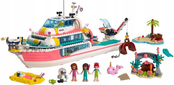LEGO FRIENDS 41381 LIVBÅT OCH MOTORBÅT