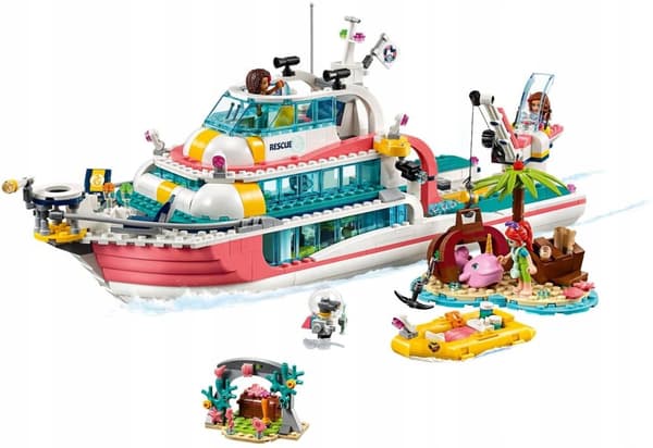LEGO FRIENDS 41381 LIVBÅT OCH MOTORBÅT