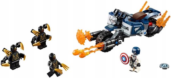 LEGO SUPER HEROES AVENGERS 76123 KAPTEENI AMERIKKA!