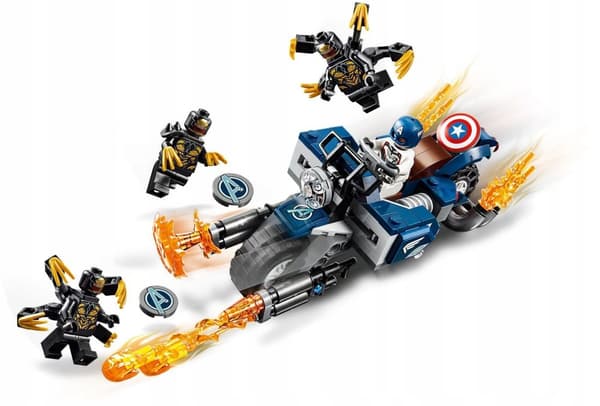 LEGO SUPER HEROES AVENGERS 76123 KAPTEENI AMERIKKA!