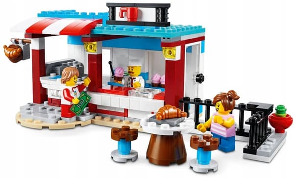 LEGO CREATOR 31077 KONFEKT- OG BAGERICAFE!