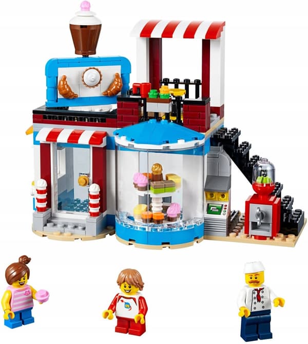 LEGO CREATOR 31077 KONFEKT- OG BAGERICAFE!