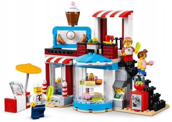 LEGO CREATOR 31077 KONFEKT- OG BAGERICAFE!