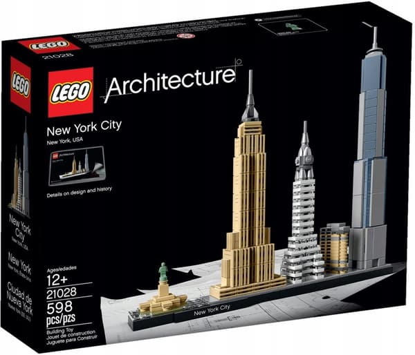 LEGO ARKITEKTUR 21028 NEW YORK NEW YORK BUTIK!