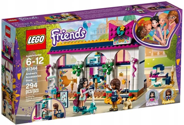 LEGO FRIENDS 41344 ANDREAS TILBEHØRSBUTIK butik