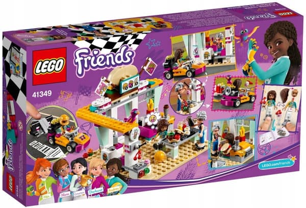 LEGO FRIENDS 41349 RACING RESTAURANT BAR BUTIKK