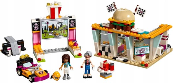 LEGO FRIENDS 41349 RACING RESTAURANT BAR BUTIKK