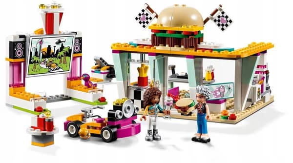LEGO FRIENDS 41349 RACING RESTAURANT BAR BUTIKK