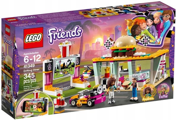 LEGO FRIENDS 41349 RACING RESTAURANT BAR BUTIKK