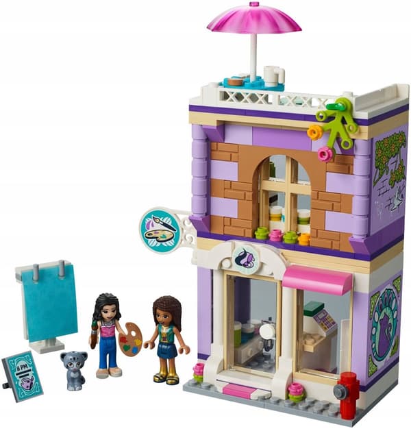 LEGO FRIENDS 41365 EMMAS HUS EMMA ATELIER butik!
