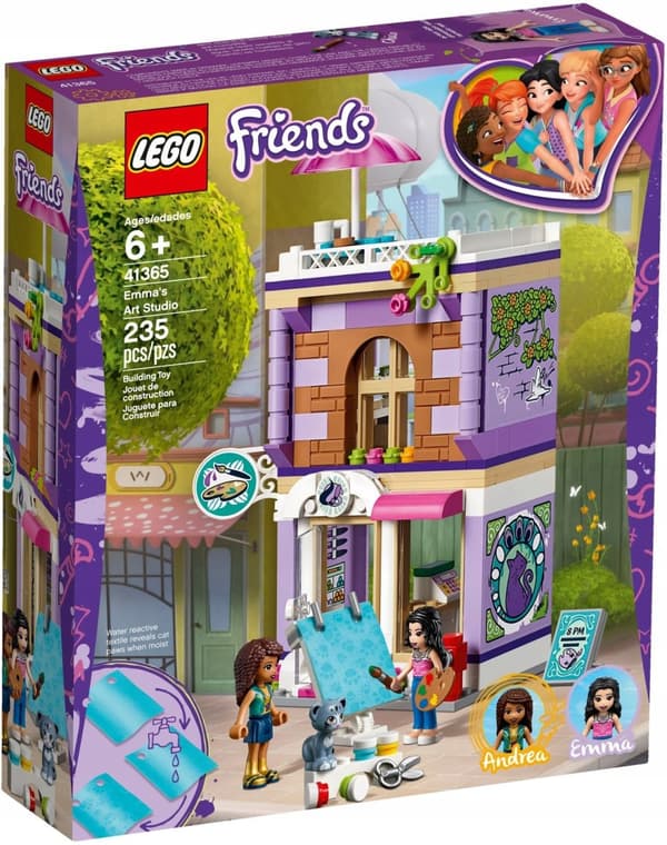 LEGO FRIENDS 41365 EMMAS HUS EMMA ATELIER butik!