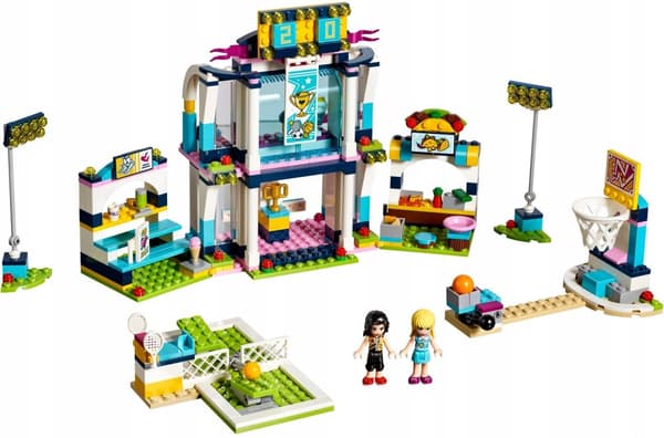 LEGO FRIENDS 41338 SPORTSTADIUM LEKPLATS!