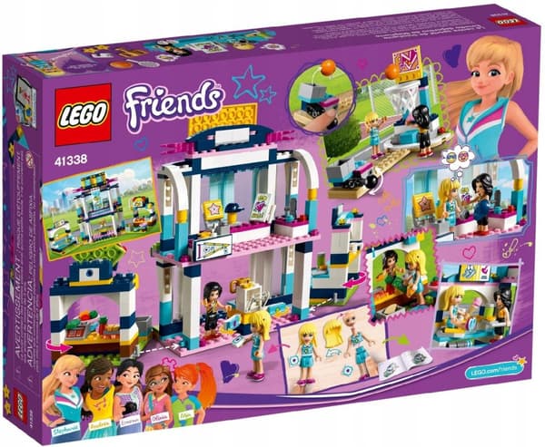 LEGO FRIENDS 41338 SPORTSTADIUM LEKPLATS!