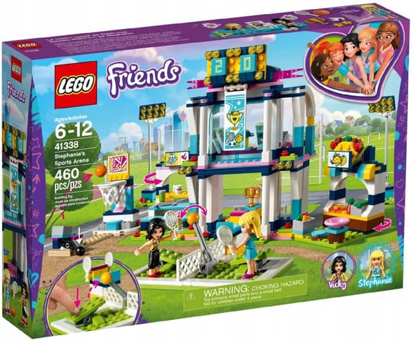 LEGO FRIENDS 41338 SPORTSTADIUM LEKPLATS!