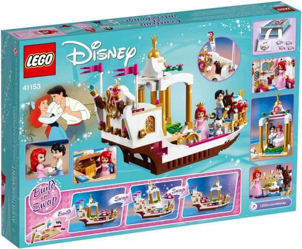 LEGO DISNEY 41153 VENE ARIELIN LAIVAPOSTOS
